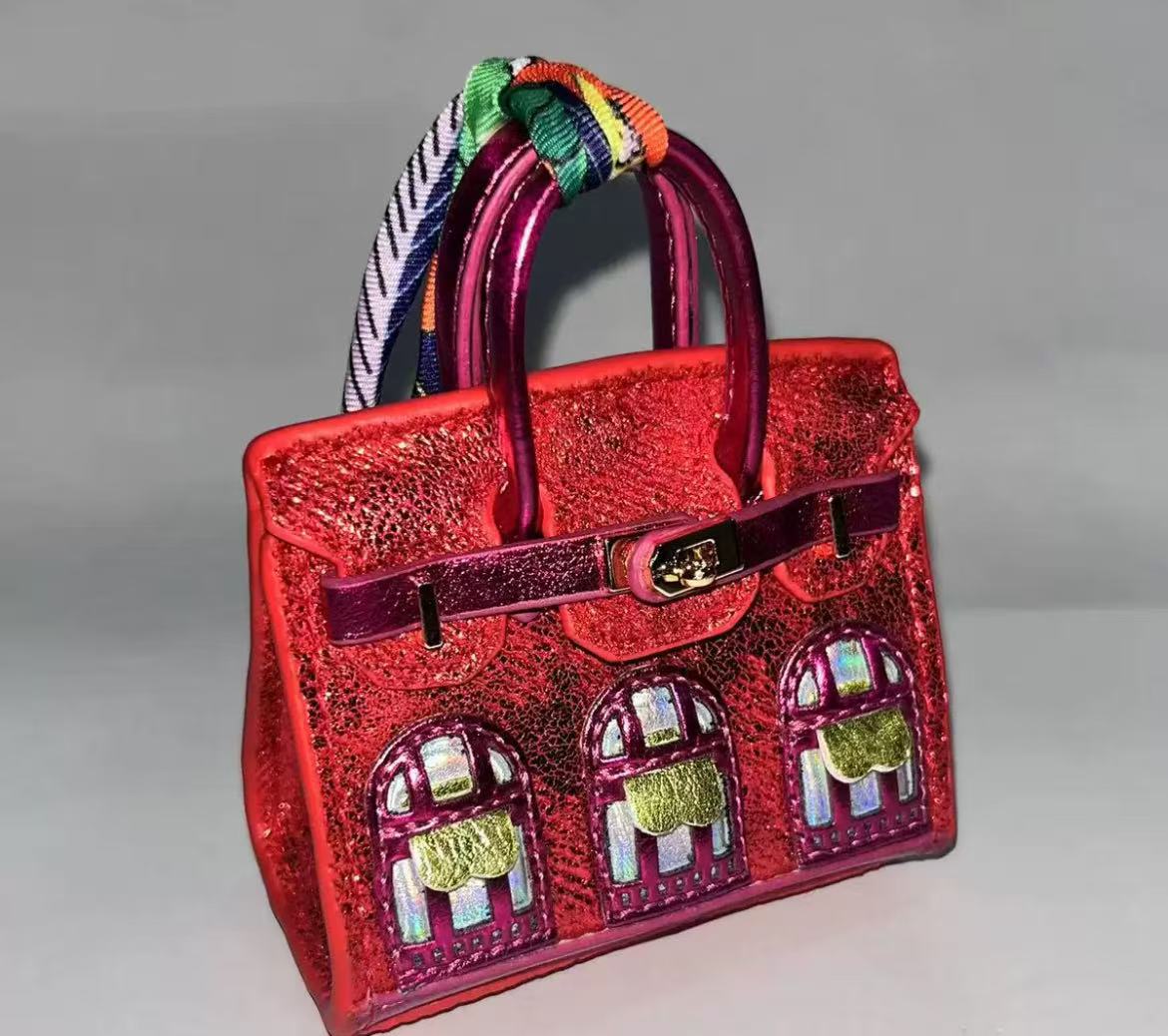 GA mini bag little house for phone chains ,key chains