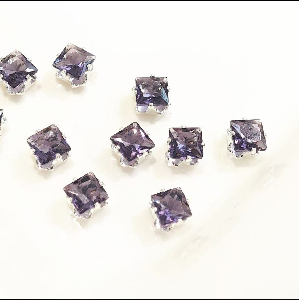 GA cube shaped zirconia beads 5*5mm