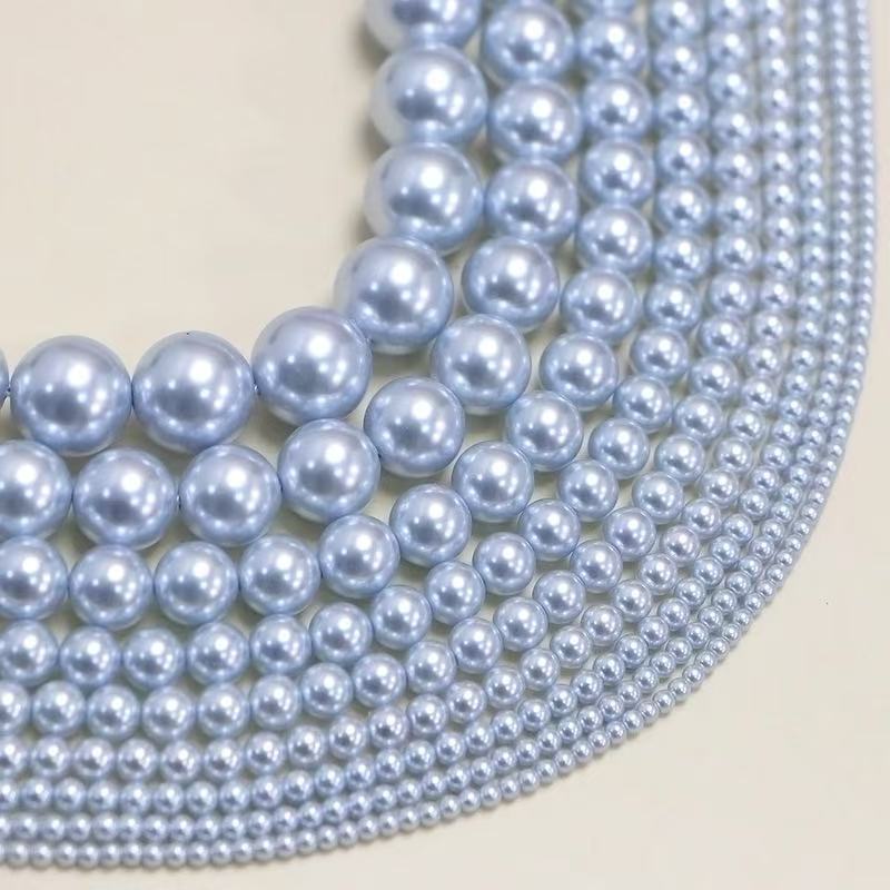 GA glass pearl for diy jewelry making