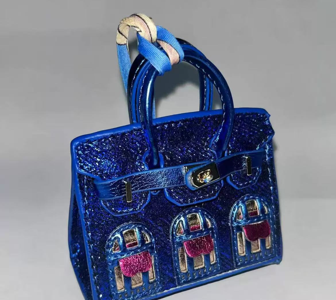 GA mini bag little house for phone chains ,key chains