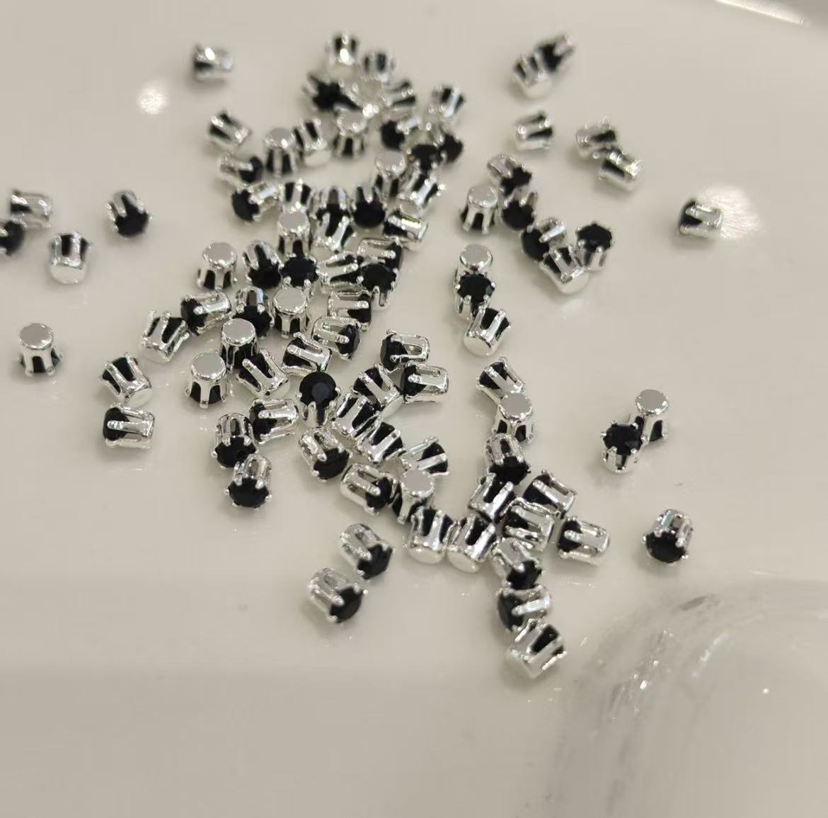 GA round zirconia beads 3MM 4MM 5MM
