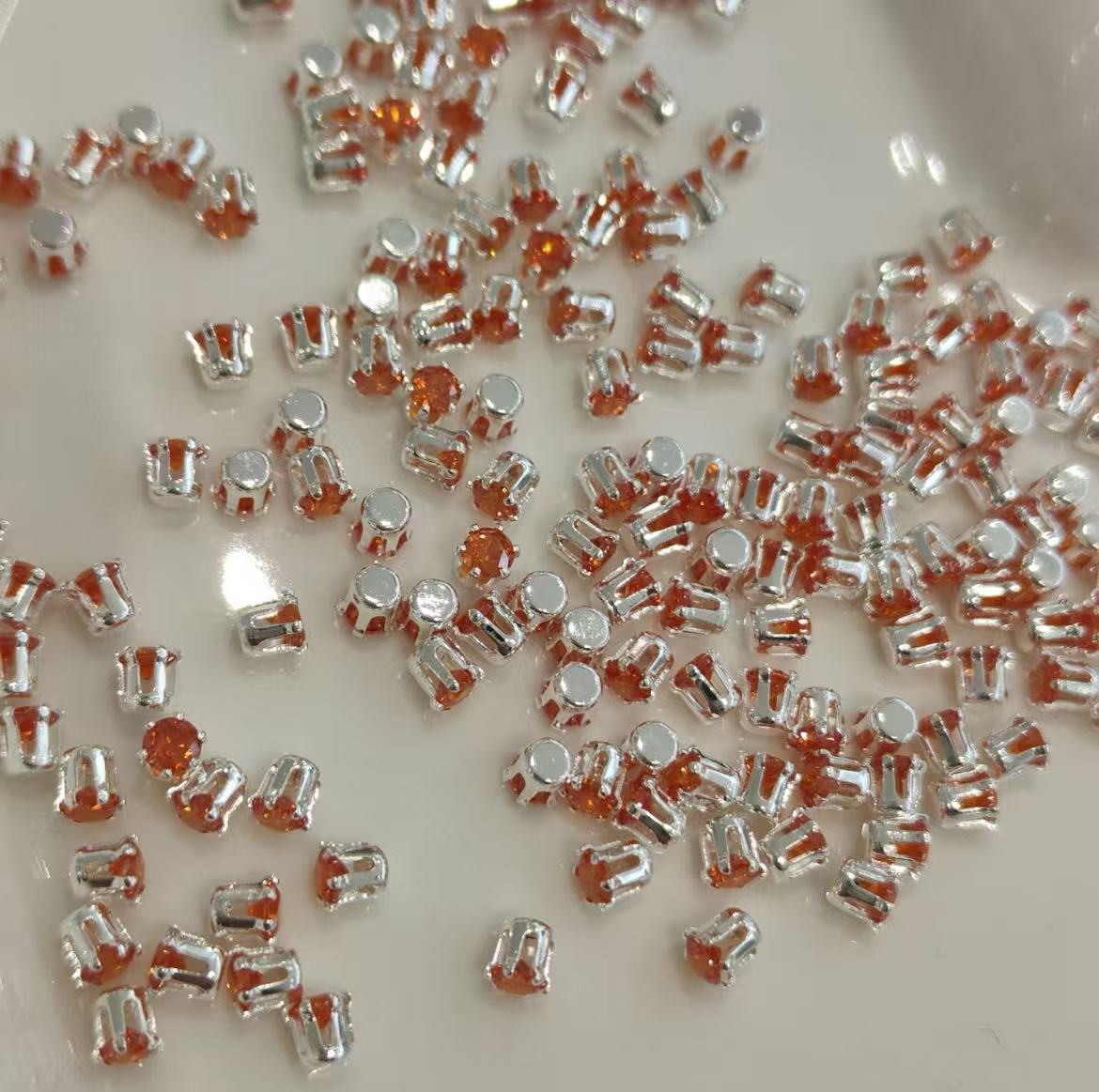 GA round zirconia beads 3MM 4MM 5MM