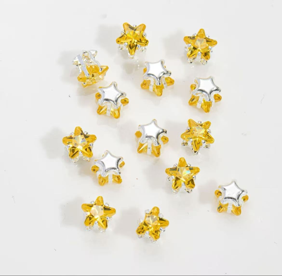 GA star-shaped zirconia beads 5mm