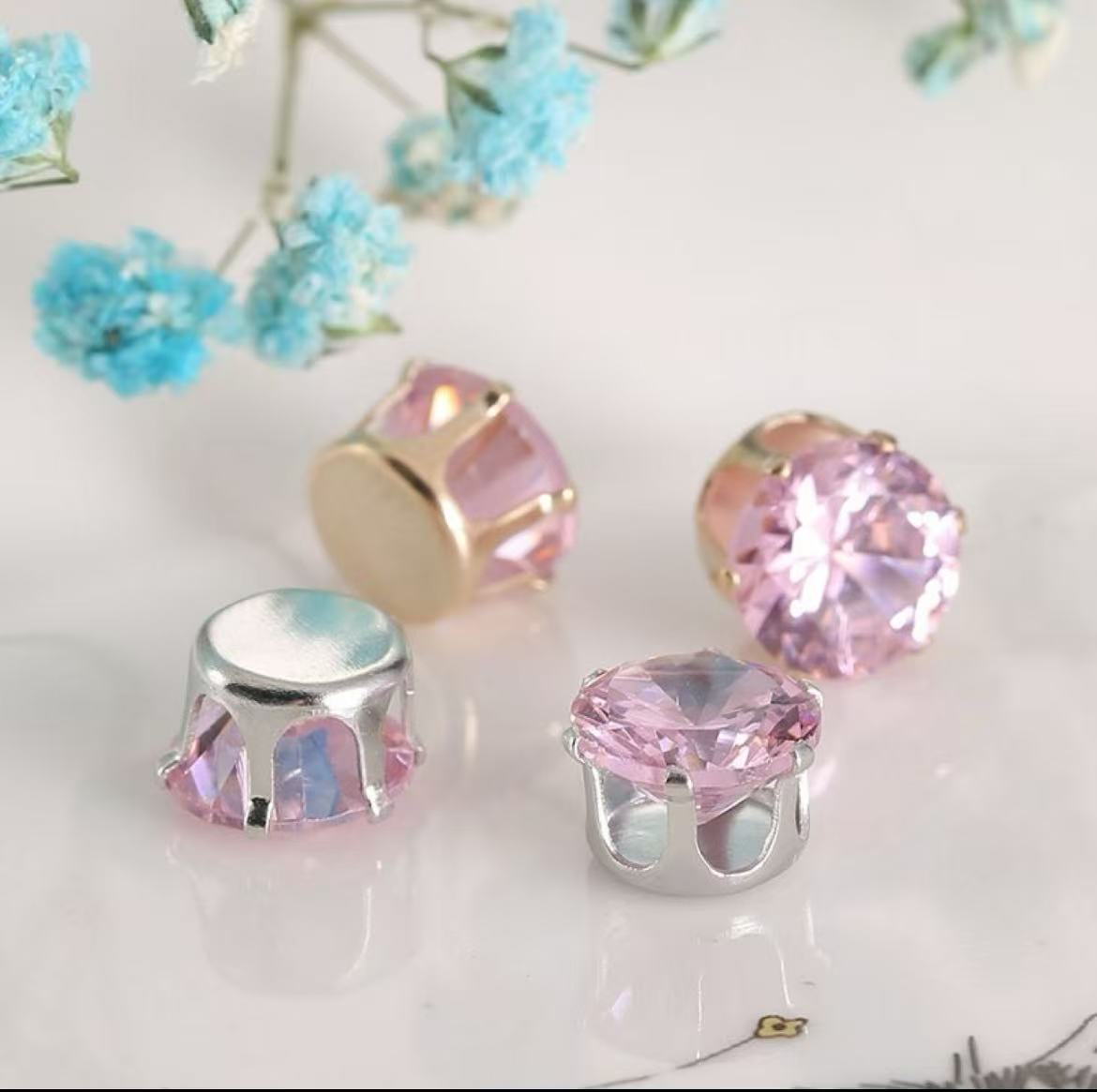 GA round zirconia beads 6mm