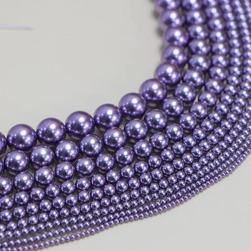 GA glass pearl for diy jewelry making