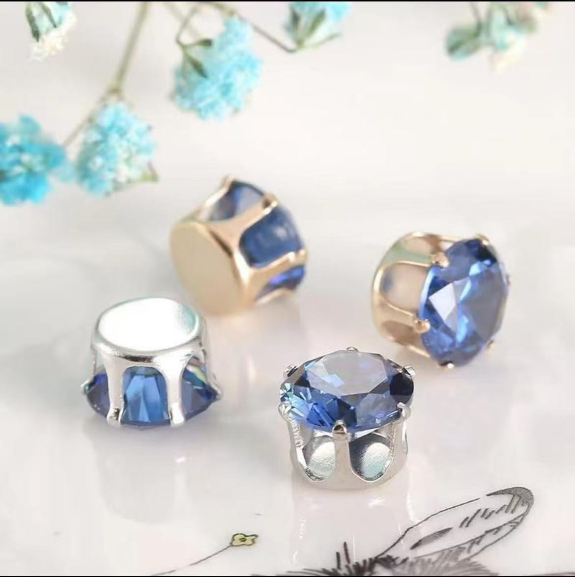 GA round zirconia beads 6mm