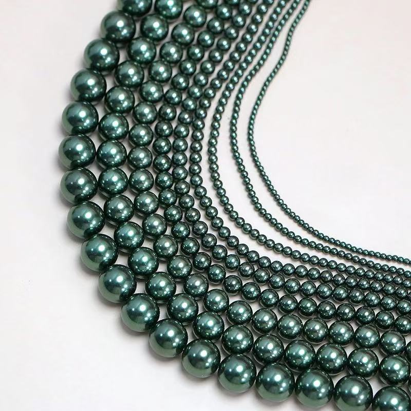 GA glass pearl for diy jewelry making