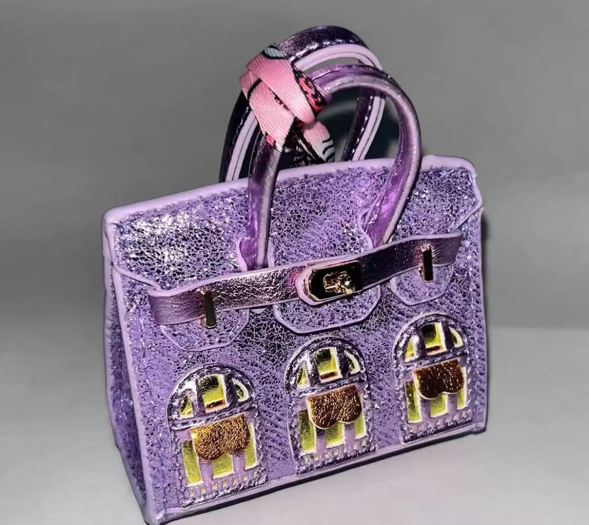 GA mini bag little house for phone chains ,key chains