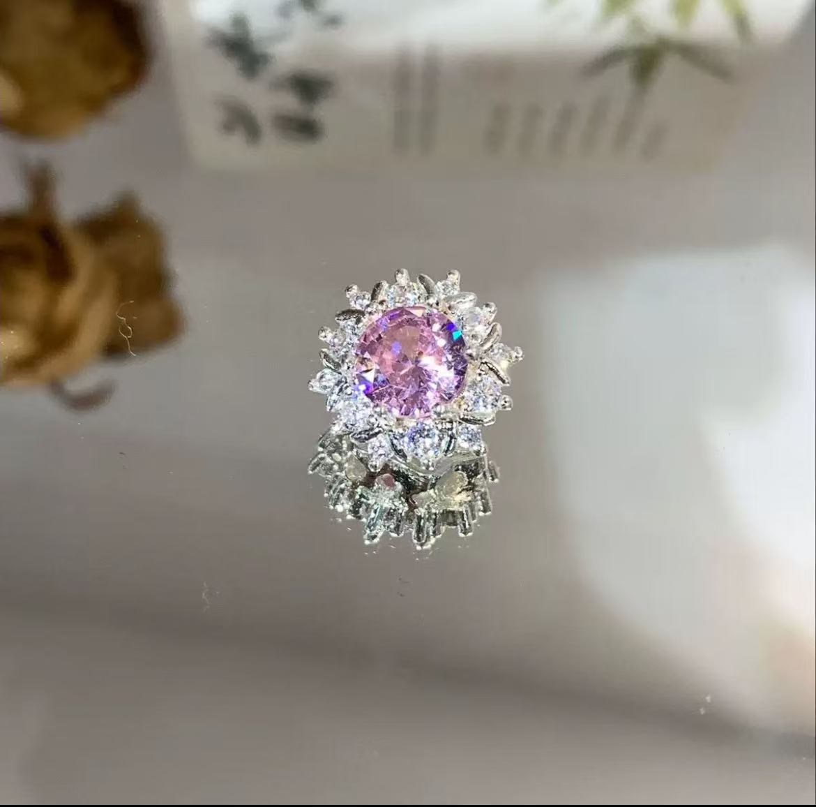 Color-Preserving 14K Sunflower Multi-Flower DIY Jewelry Loose Beads