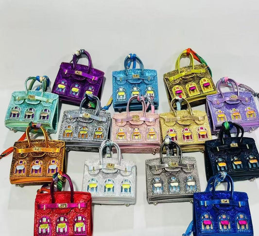 GA mini bag little house for phone chains ,key chains