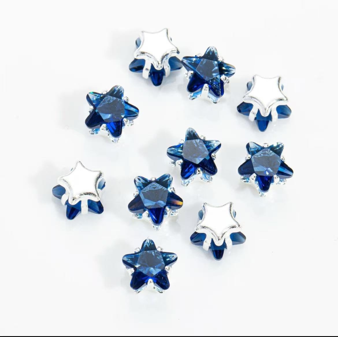 GA star-shaped zirconia beads 5mm