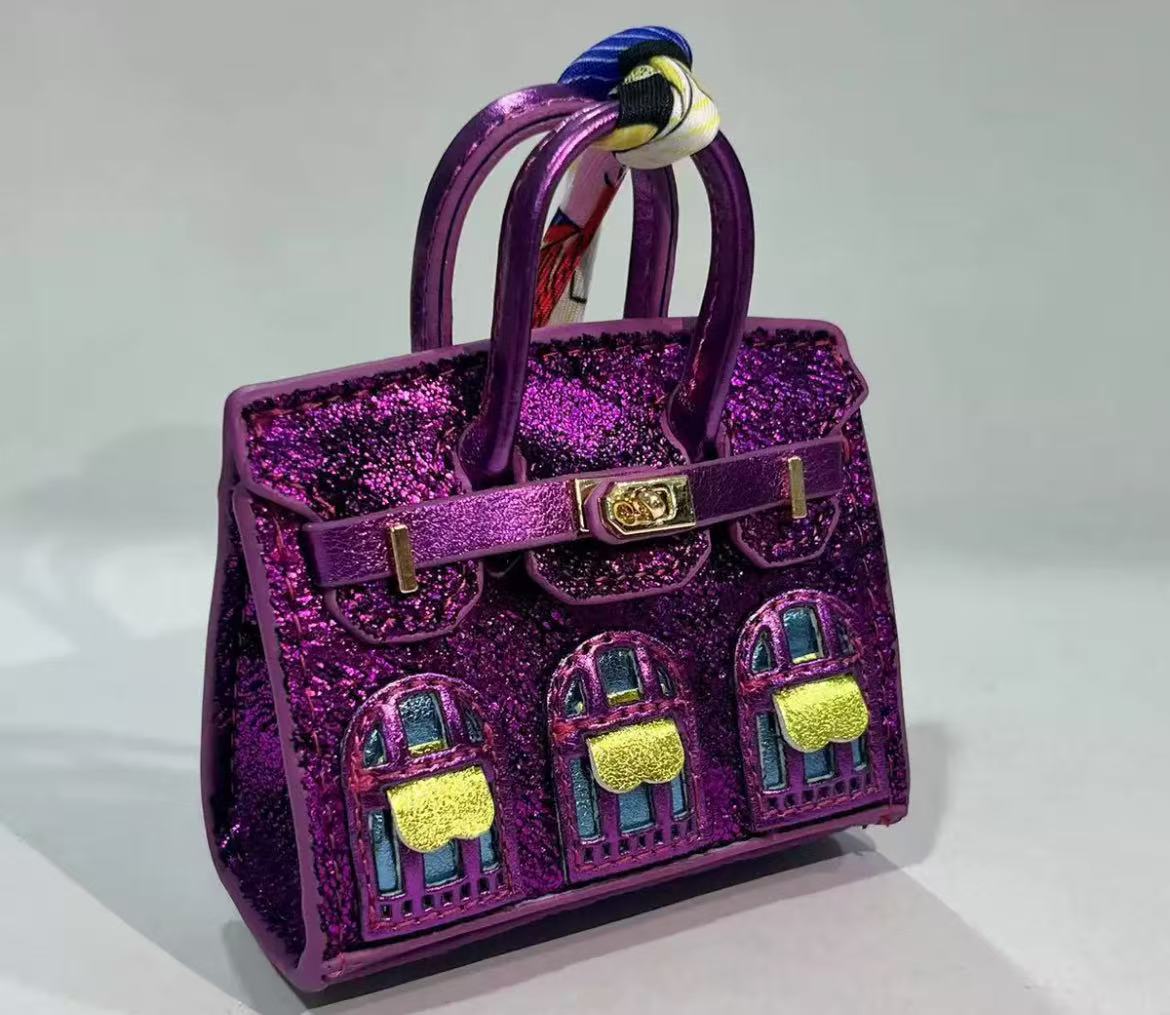 GA mini bag little house for phone chains ,key chains