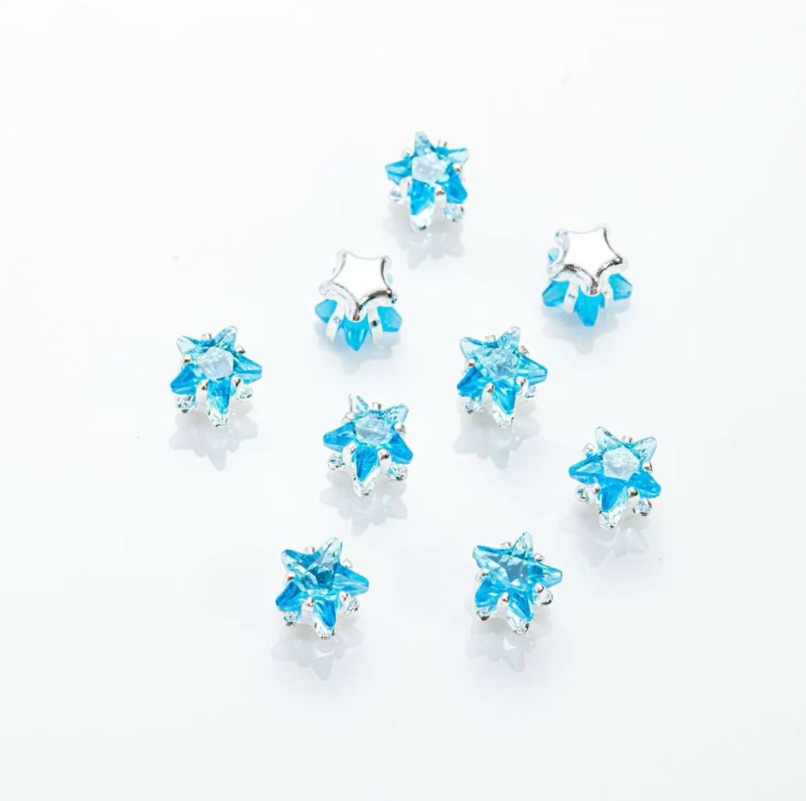 GA star-shaped zirconia beads 5mm