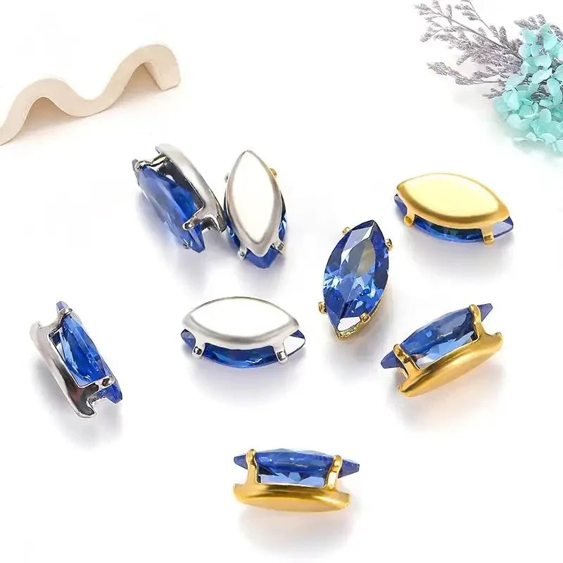 GA  Marquise zircon beads 3*6mm