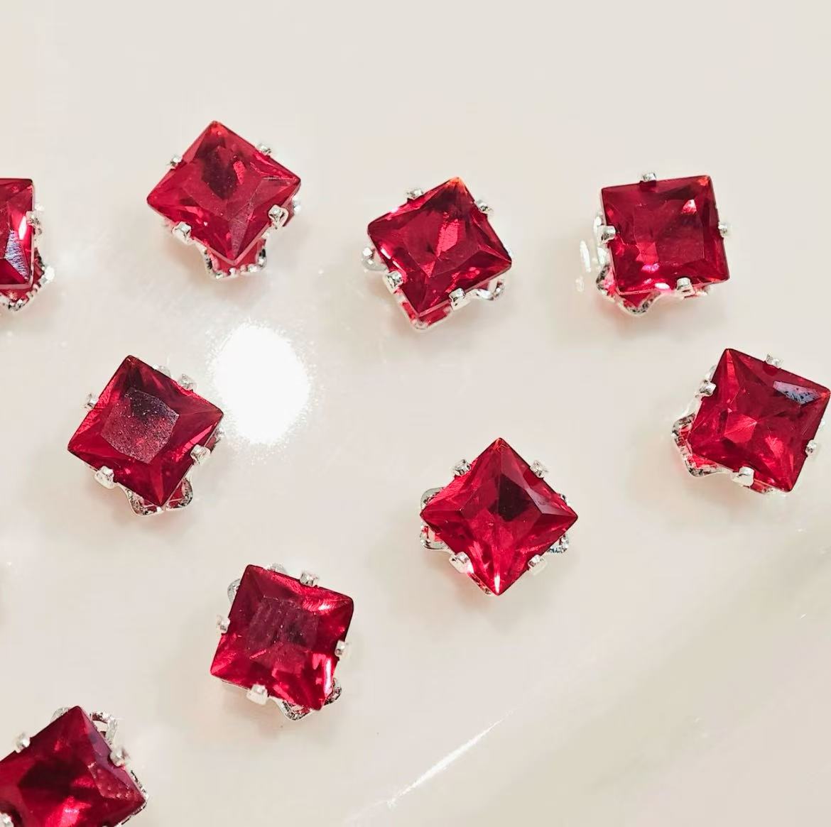 GA cube shaped zirconia beads 5*5mm
