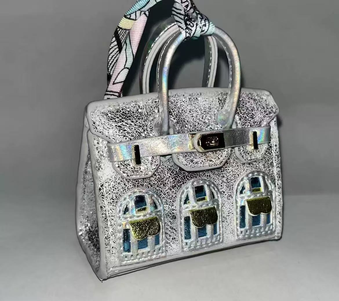 GA mini bag little house for phone chains ,key chains