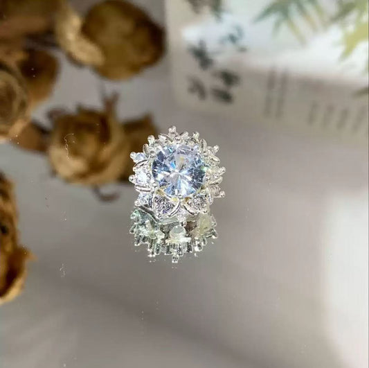 Color-Preserving 14K Sunflower Multi-Flower DIY Jewelry Loose Beads