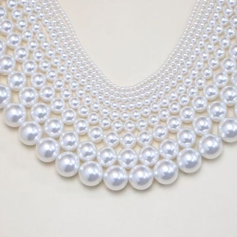 GA glass pearl for diy jewelry making